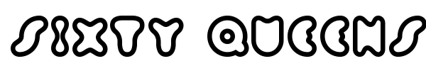 Sixty Queens font preview